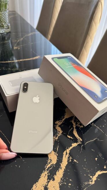 6d mark 2: IPhone X, 256 GB, Face ID, Sənədlərlə