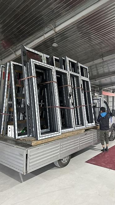 Готовые алюминиевые окна: Готовое алюминиевое окно, Тип окна: Витражные, Новый, Бесплатная установка, Без рассрочки — 18