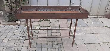 Manqallar, qrillər, barbekyu: 4mm lik listdən hazırlanıb. Qiymətlər ölçüyə görə dəyişir. İstənilən — 2