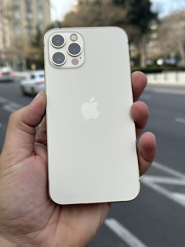 islenmis iphone 12 pro: IPhone 12 Pro, Qızılı, Simsiz şarj, Zəmanət, Face ID