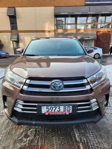 Toyota: Toyota Highlander: 2019 г., 3.5 л, Автомат, Гибрид, Кроссовер