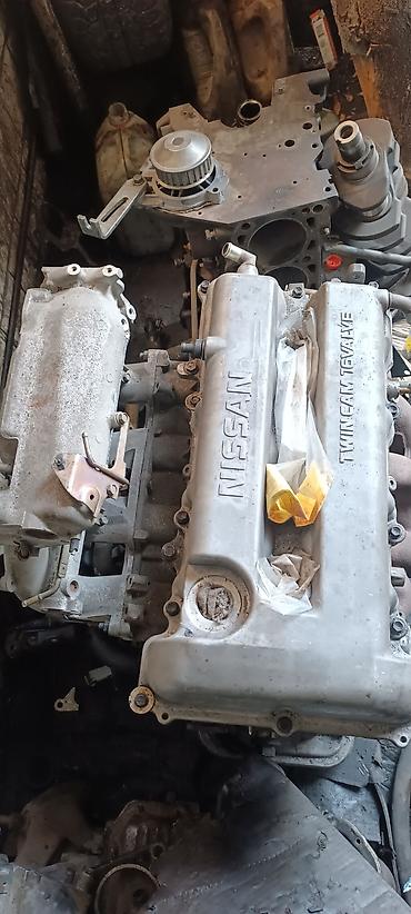 Автозапчасти: Бензиновый мотор Nissan 2004 г., 2 л, Б/у, Оригинал, Япония — 2