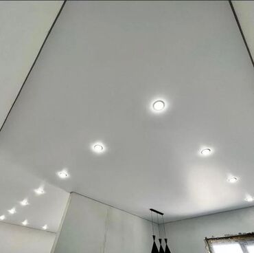 Натяжной потолок: Натяжной потолок Глянцевое, Матовое, 3D потолки Гарантия, Бесплатная консультация, Бесплатный замер — 3
