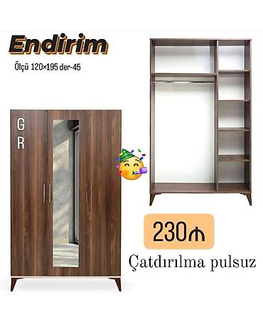 Dolablar: Dolab yeni qarderob paltar dolabı — 1