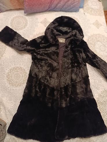 Шубы: Шуба, Норка, По колено, С капюшоном, 3XL — 9