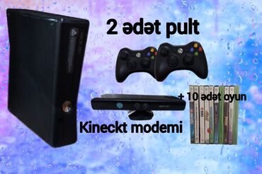 oyun direksiyonu: Xbox 360 slim ideal vesietde xeç bir problemi yoxdur 150 azn