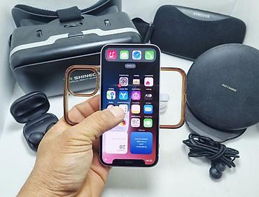 Apple iPhone: IPhone 12 mini, Б/у, 128 ГБ, Синий, Кабель, 91 % — 19