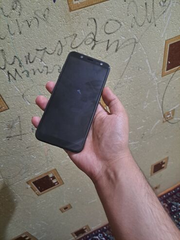 Samsung: Samsung Galaxy A6, 64 GB, rəng - Qara, Barmaq izi