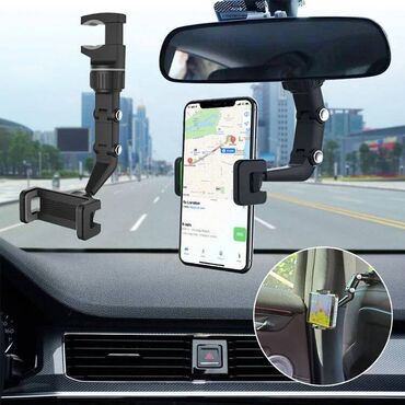 tripod za telefon: Nosač za mobilni telefon za auto Specifikacije: Boja proizvoda: Crna