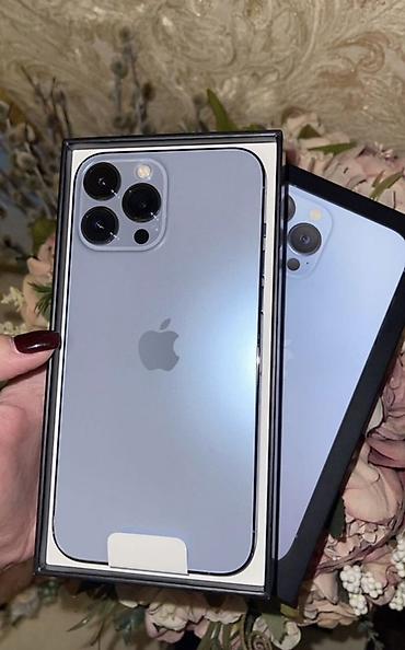 iphone 15 pro satisi: IPhone 13 Pro Max, 128 GB, Sierra Blue, Face ID — 1