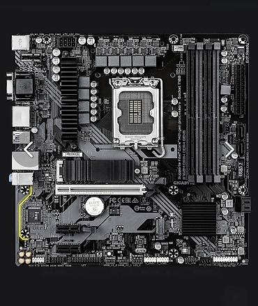 Материнские платы: Материнская плата, Новый, Gigabyte, LGA1700, Micro-ATX, Для ПК — 2