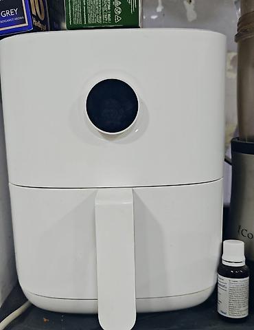 ucuz tv box: Ağ rəngli hava fritözü (air fryer) Cox az istifadə olunub. yeni — 1