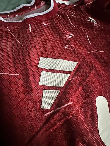 imzali forma satisi: Futbolka, Adidas, S, rəng - Qırmızı — 4