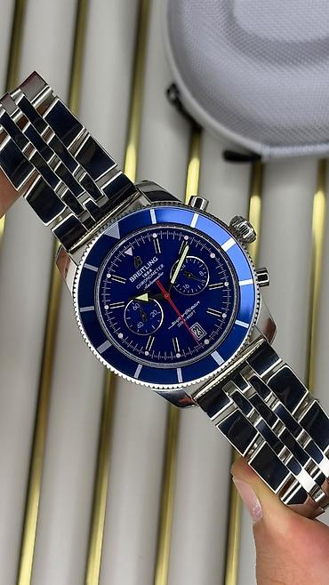 duymələr: Yeni, Qol saatı, Breitling, rəng - Narıncı — 6