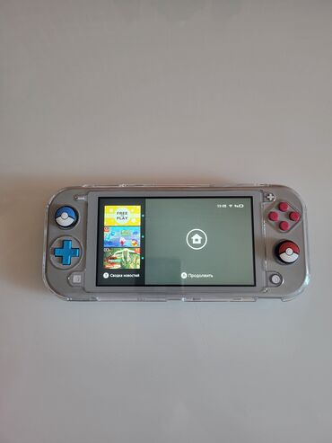 нинтенда свич: Портативная игровая приставка Nintendo Switch Lite в прозрачном