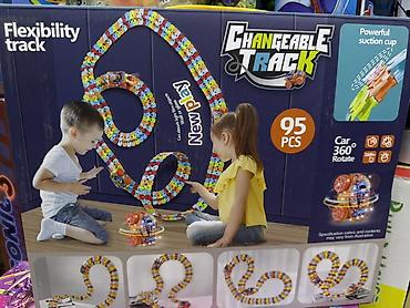 Оюнчуктар: Игровой набор Changeable Track (Fengba toys, NO.688) — гибкий — 2