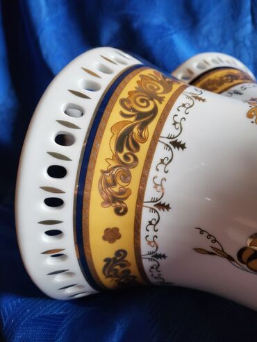 Ostali kućni dekor: Vaza,korpa nova vintaz Lordshade porcelan. Perfektan profesionalni — 17