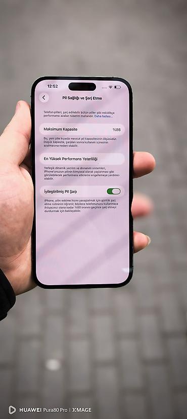 balaca iphone: IPhone 14 Pro Max, 256 GB, Deep Purple, Sənədlərlə, Zəmanət, Face ID — 2