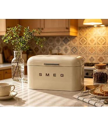 шкаф для хлеб: Хлебница SMEG с крышкой — стильный контейнер для хранения выпечки — 3