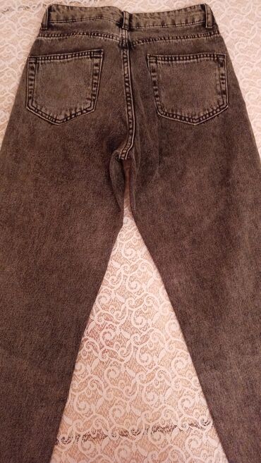 polşanın qadın şalvarları: Cinslər, XS, rəng - Boz