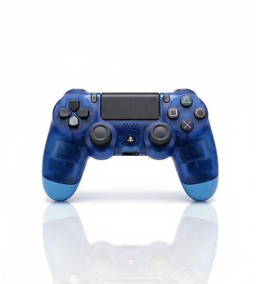 micro: Геймпад Sony DualShock 4 (PS4), цвет Crystal Blue (полупрозрачный — 1