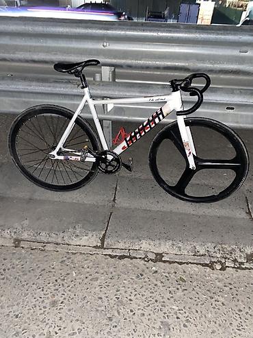 Велосипеддер: Трековый фикс-байк (single-speed) - Рама: алюминиевая, размер — 3