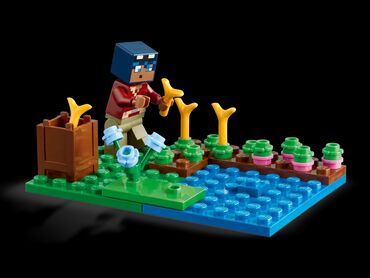 Игрушки: Lego Minecraft 21256 Лягушачий домик 🐸 рекомендованный возраст 8+,400 at lalafo.kg — 5 Игрушки: Lego Minecraft 21256 Лягушачий домик 🐸 рекомендованный возраст 8+,400 — 5