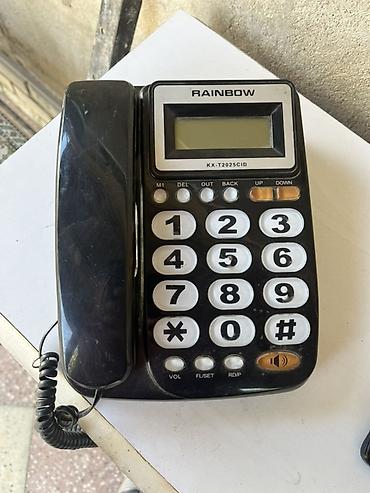RAINBOW KX-T2025CID masaüstü telefon - LCD ekranlı, zəng edən