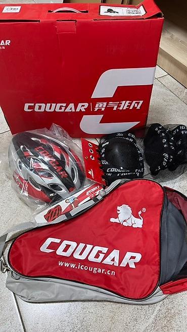 Ролики: Ролики Cougar MZS109 новые, не подошли по размеры реальный размер — 9