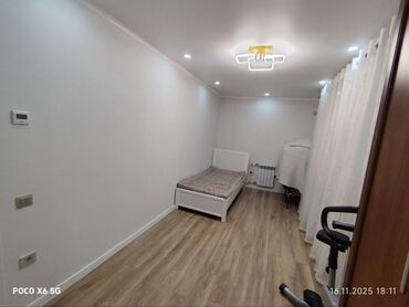 Долгосрочная аренда комнат: 56 м², С мебелью — 3