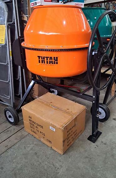 Бетономешалки, смесители: Бетономешалка 210 л АЛЬФА Оригинал 100% Мотор — 2