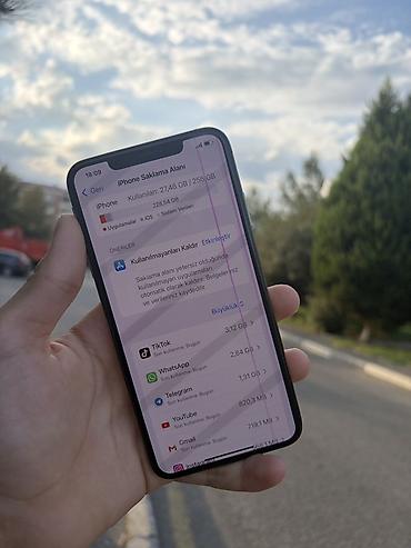 iphone xr barter: IPhone Xs Max, 256 GB, Rose Gold, Zəmanət, Face ID — 6
