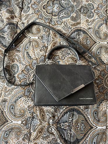 Сумка SURI FASHIONBAG, компактная - Цвет: темно‑серый. - Материал