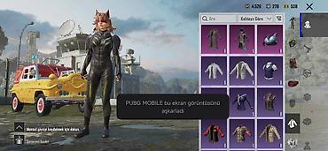kask aksesuarları: PUBG Mobile hesabı – zəngin kosmetik kolleksiya Məzmun: - Qadın — 6