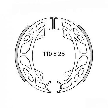 gume za motore: Komplet kočionih paknova za motocikl/skoš: dimenzije 110 x 25 mm. - — 2
