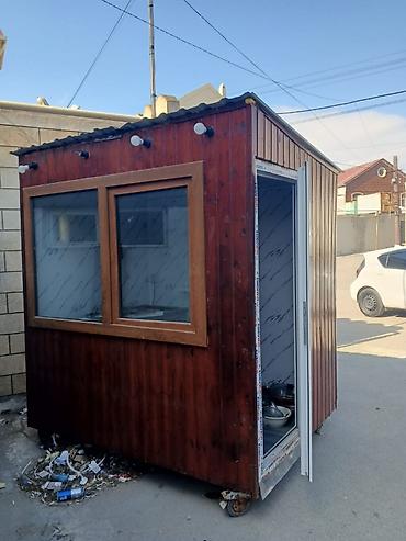 Будки, киоски: Satılır – Çoxməqsədli Butka/Kiosk Ölçüləri: 2.10 m × 1.80 m × 1.90 m — 2