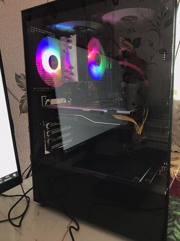 deepcool matrexx: Компьютер, ядролор - 4, ОЭТ 16 ГБ, Оюндар үчүн, Колдонулган, Intel Xeon, AMD Radeon RX 580, HDD + SSD