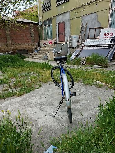 Velosipedlər: Şəhər tipli velosiped – STELS brendi - Rəng: mavi (gümüşü arxa — 4