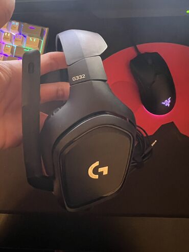 переходник для микрофона: Игровые наушники Logitech G332 В идеальном состоянии, покупал за 5000