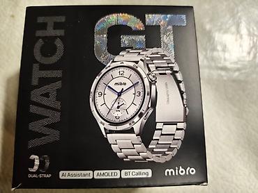 qadin saatlari 2020: Mibro Watch GT Silver – Polad Korpus, AMOLED Ekran (Premium — 6