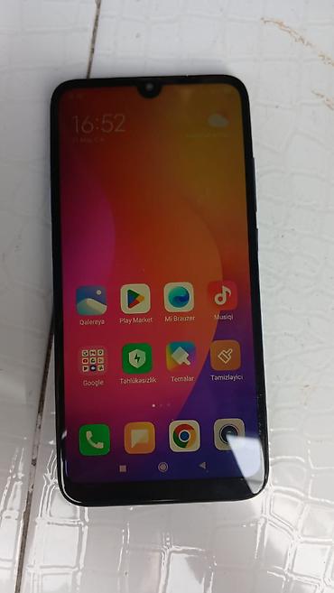 tecili satilan telefonlar: Redmi 7A, 32 GB, rəng - Mavi, Barmaq izi, Face ID — 1