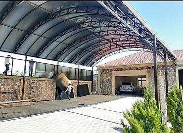 kölgelik: Metal konstruksiyalı günbəzir tipli talvar və avtopark örtüklərinin — 2
