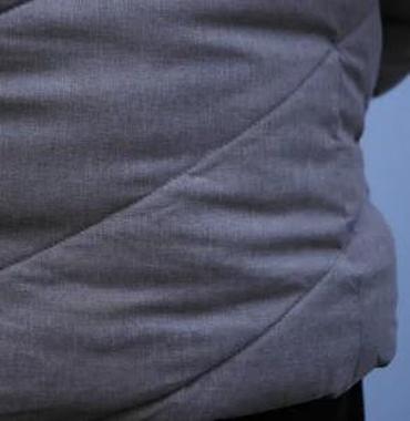 Zimske jakne: Muška zimska jakna – siva - Topla, punjena jakna sa proštepom u — 19