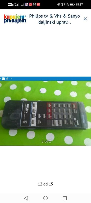 Aksesoari za TV i video: Philips univerzalni daljinski upravljač za TV/Video - Model brenda — 8