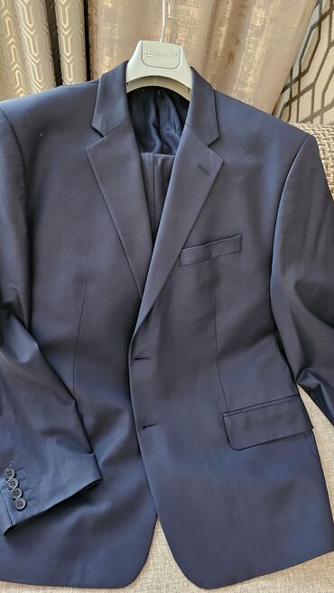 купить костюм мужской: Костюм 8XL (EU 56), цвет - Синий