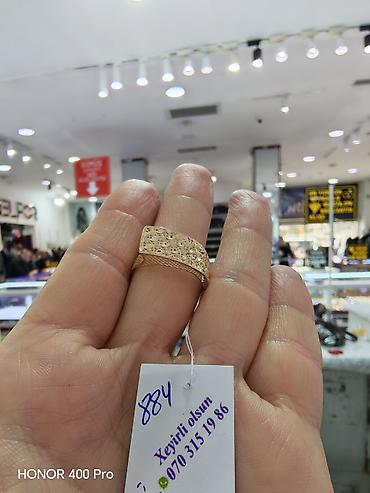 Aksesuarlar: Toy, Üzük, Sarı qızıl, 585 Əyar, Qaşsız — 3