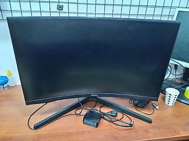 masaustu dəst: Samsung 27" əyri monitor – Model: C27G51TQWR (Model Code — 2