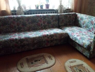 уголок мягкий мебель диван: Угловой диван, Б/у