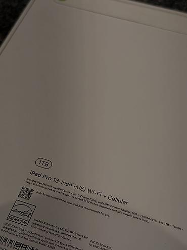 планшет ipad цена: Планшет, Apple, память 1 ТБ, 12" - 13", 5G, Новый, Классический цвет - Черный — 3