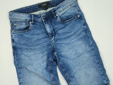 plisowane spodnie reserved: SMOG, Shorts for men, size XS (EU 34)